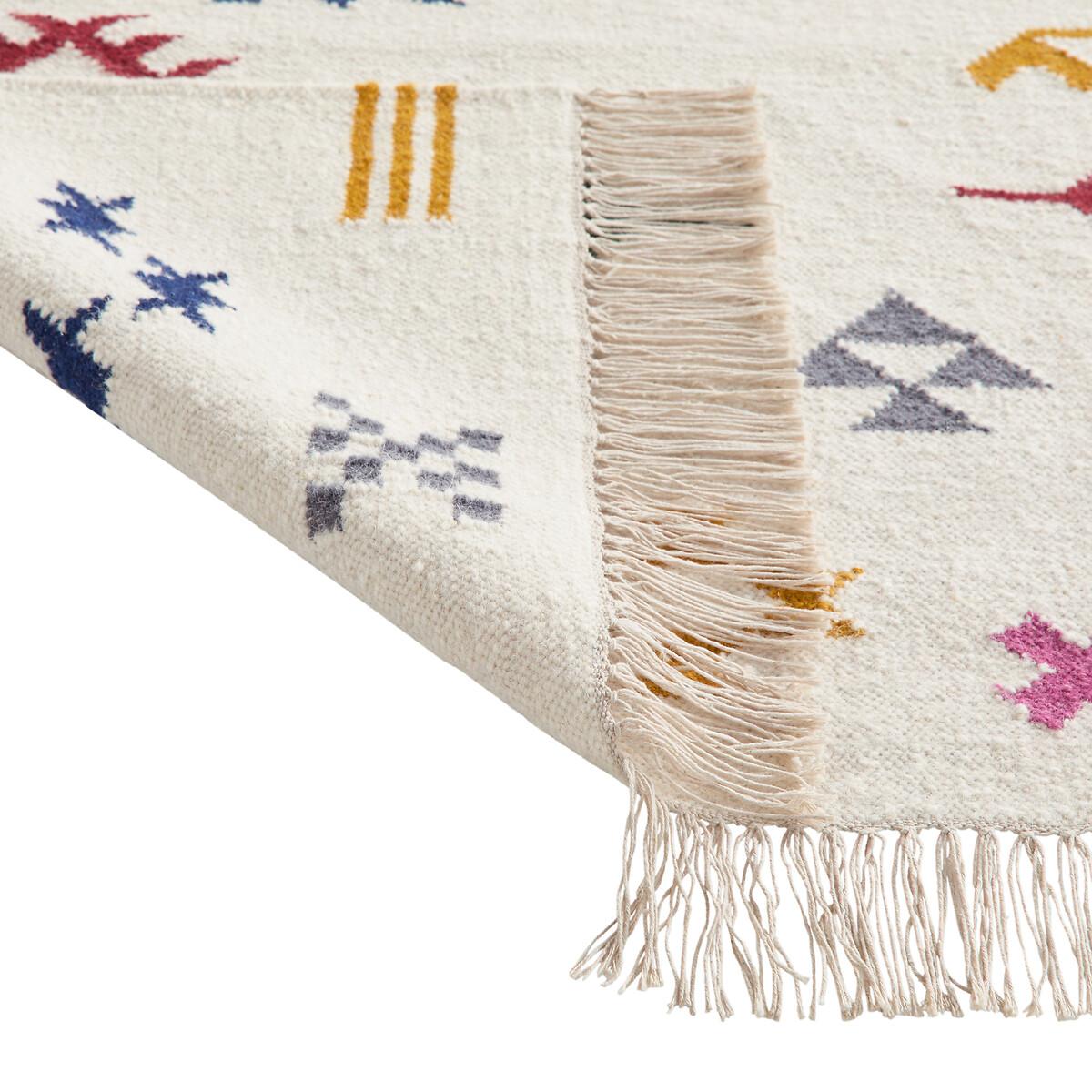 Ransom Berber Style Kilim 100% Wool Rug – image 4