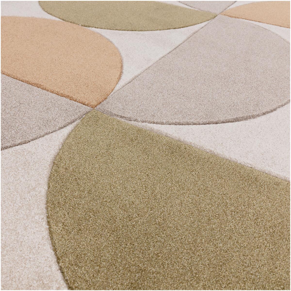 Abstract Curve Pattern Rug – image 5