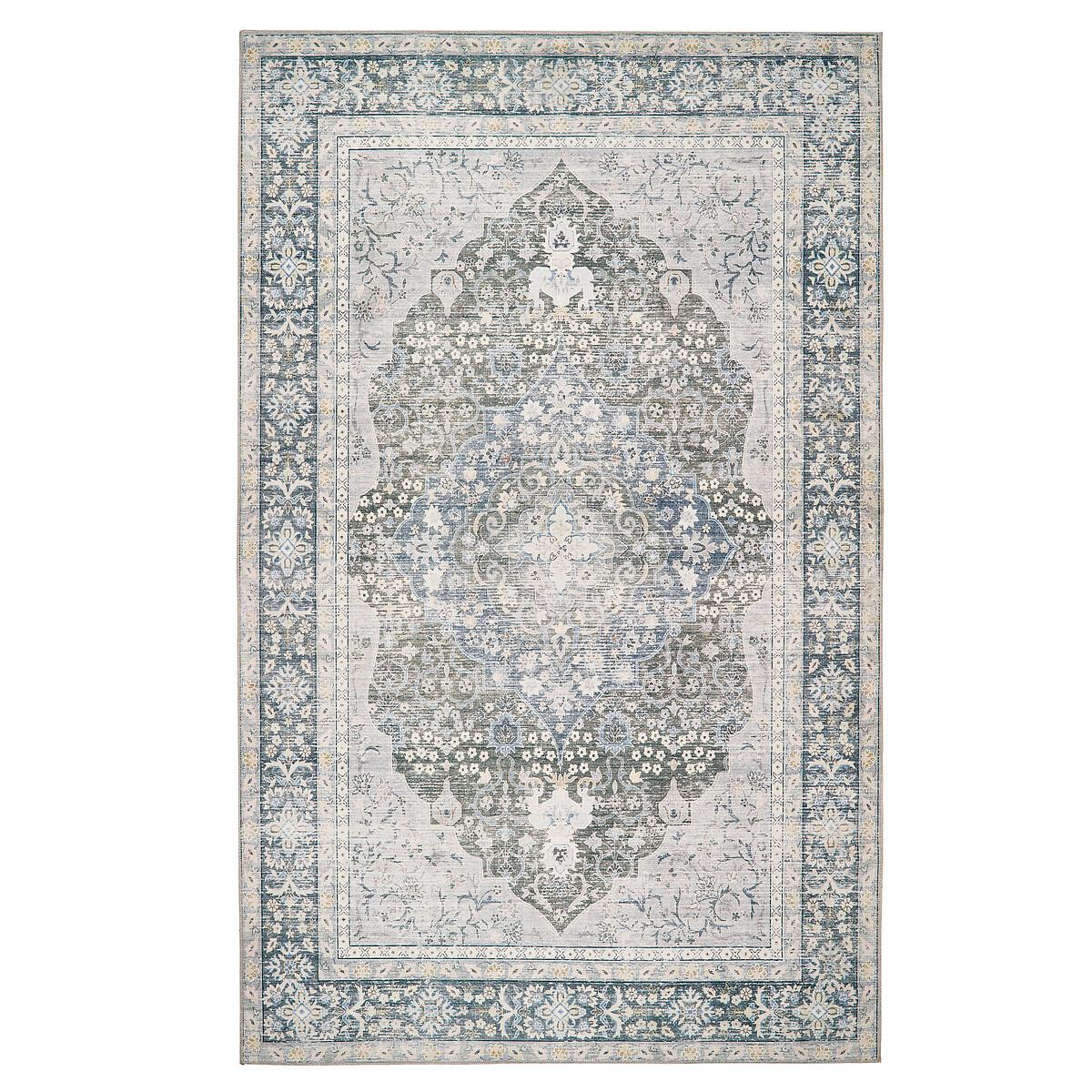 Distressed Traditional Machine Washable Rug – image 2