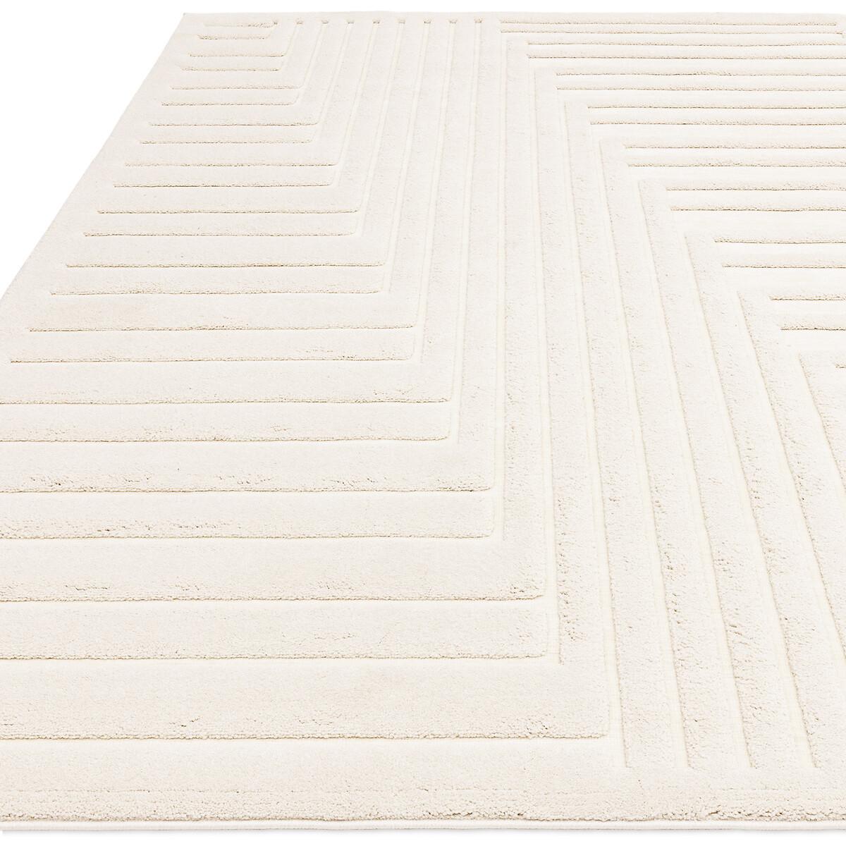 Scandi 3D Carved Pattern Rug – image 3