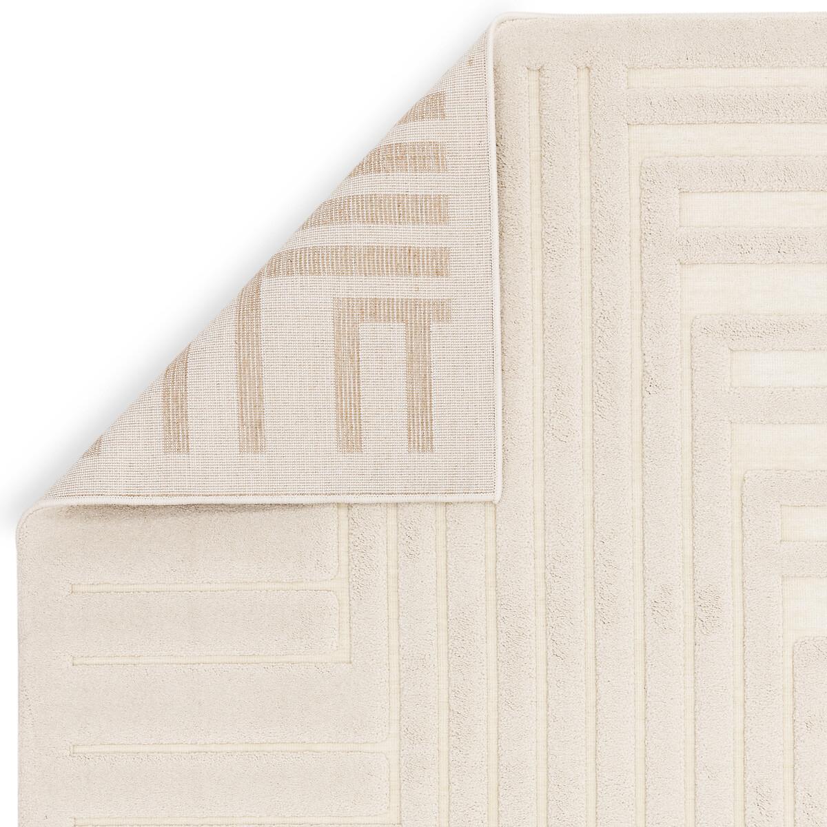 Scandi 3D Carved Pattern Rug – image 5