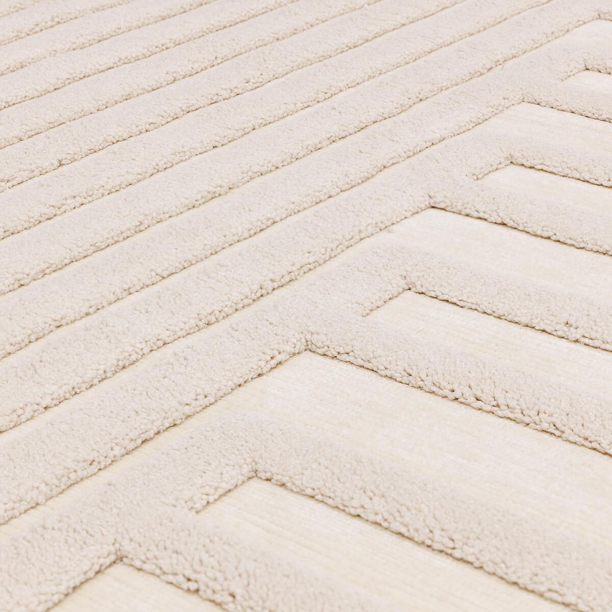 Scandi 3D Carved Pattern Rug – image 6