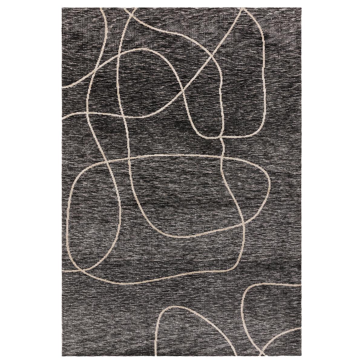 Abstract Scribble Patterned Rug – image 2