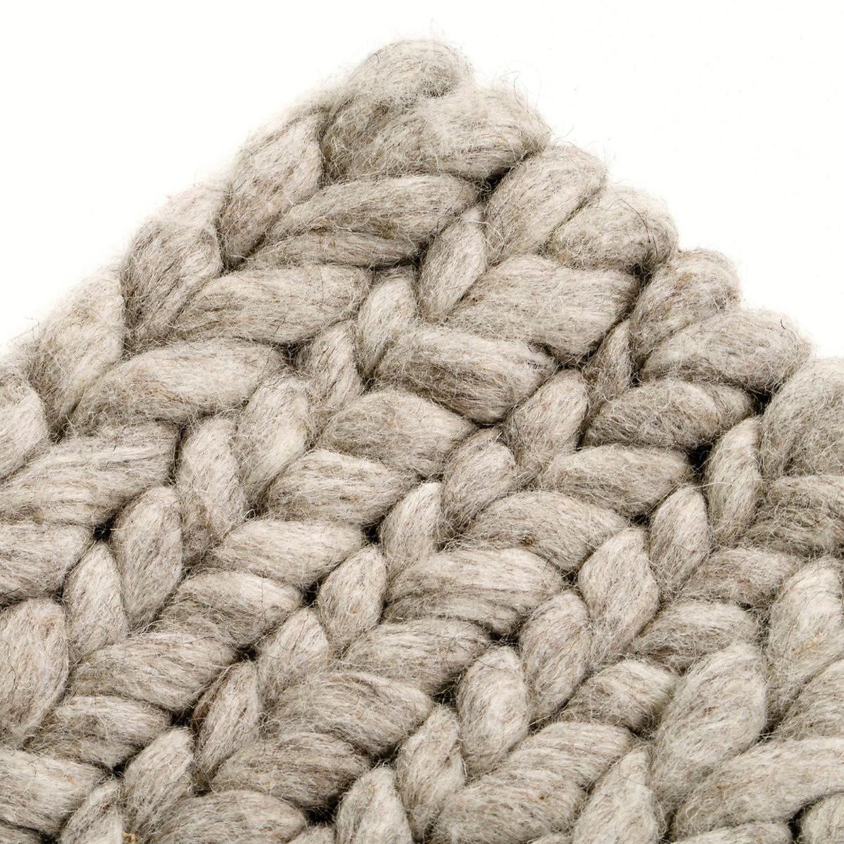 Diano Pure Wool Knit Effect Rug – image 2