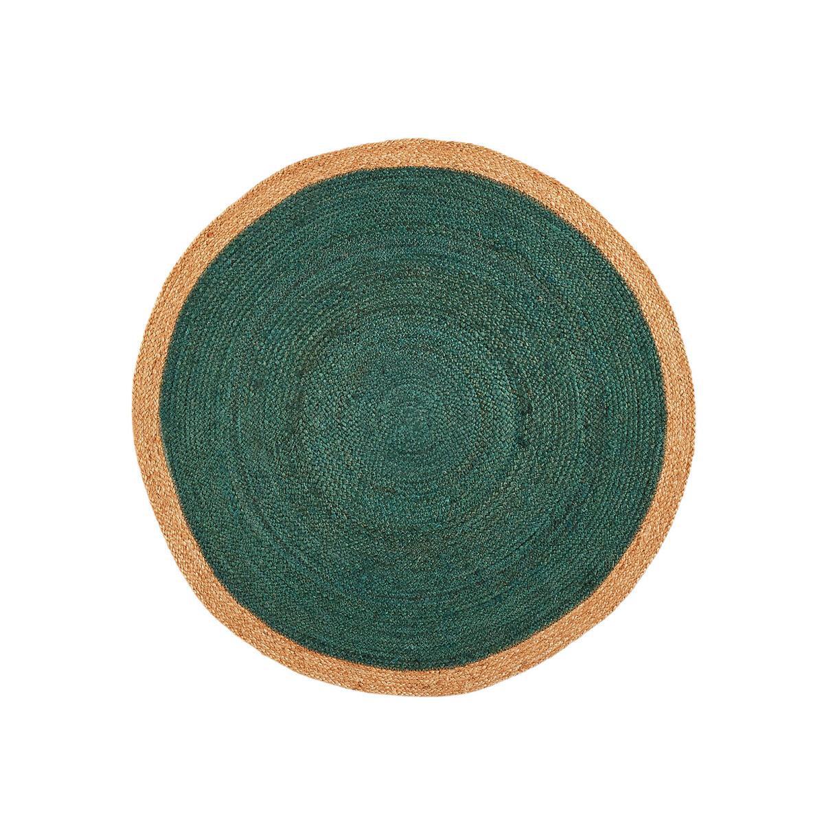 Aftas Colourful Round Jute Rug – image 2