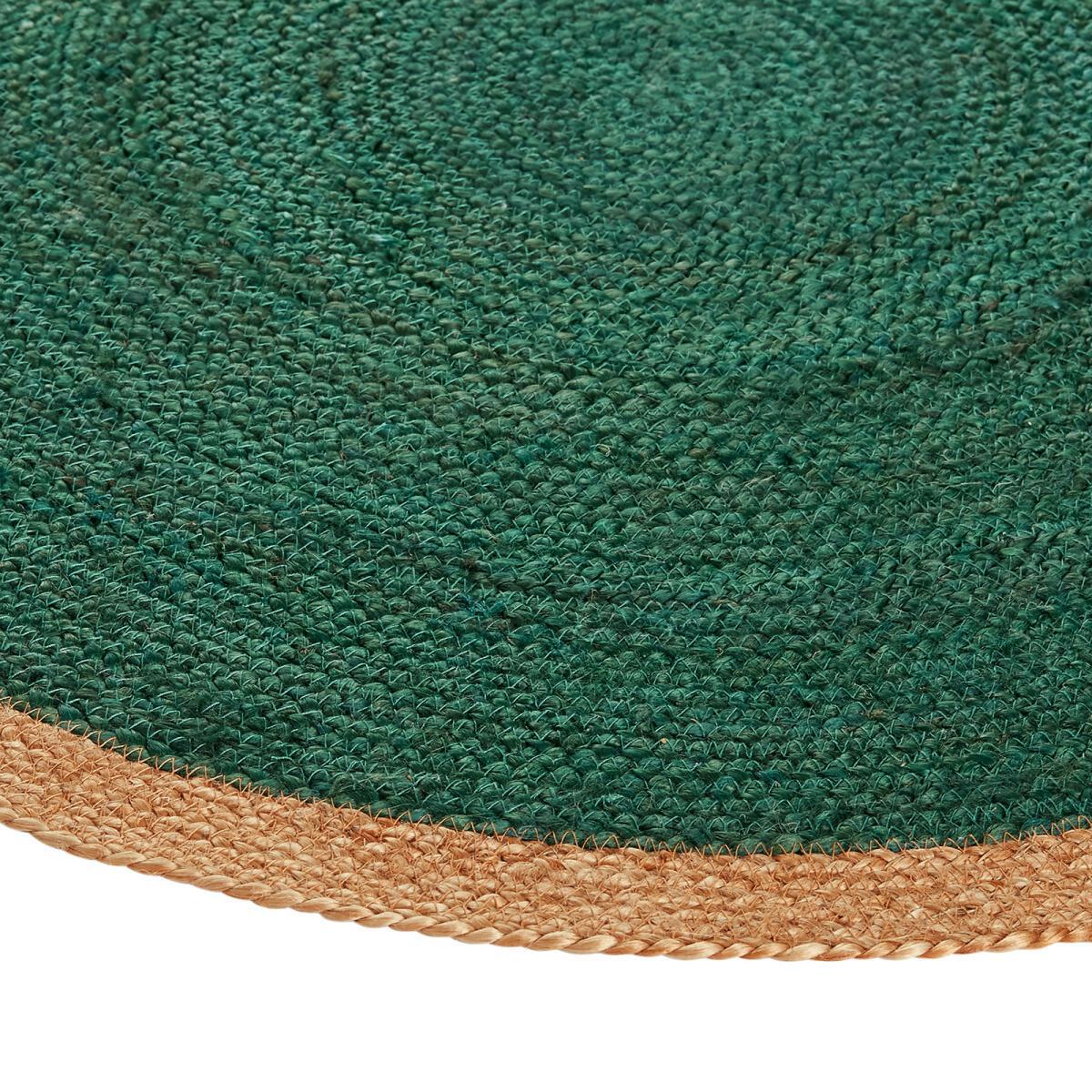 Aftas Colourful Round Jute Rug – image 3