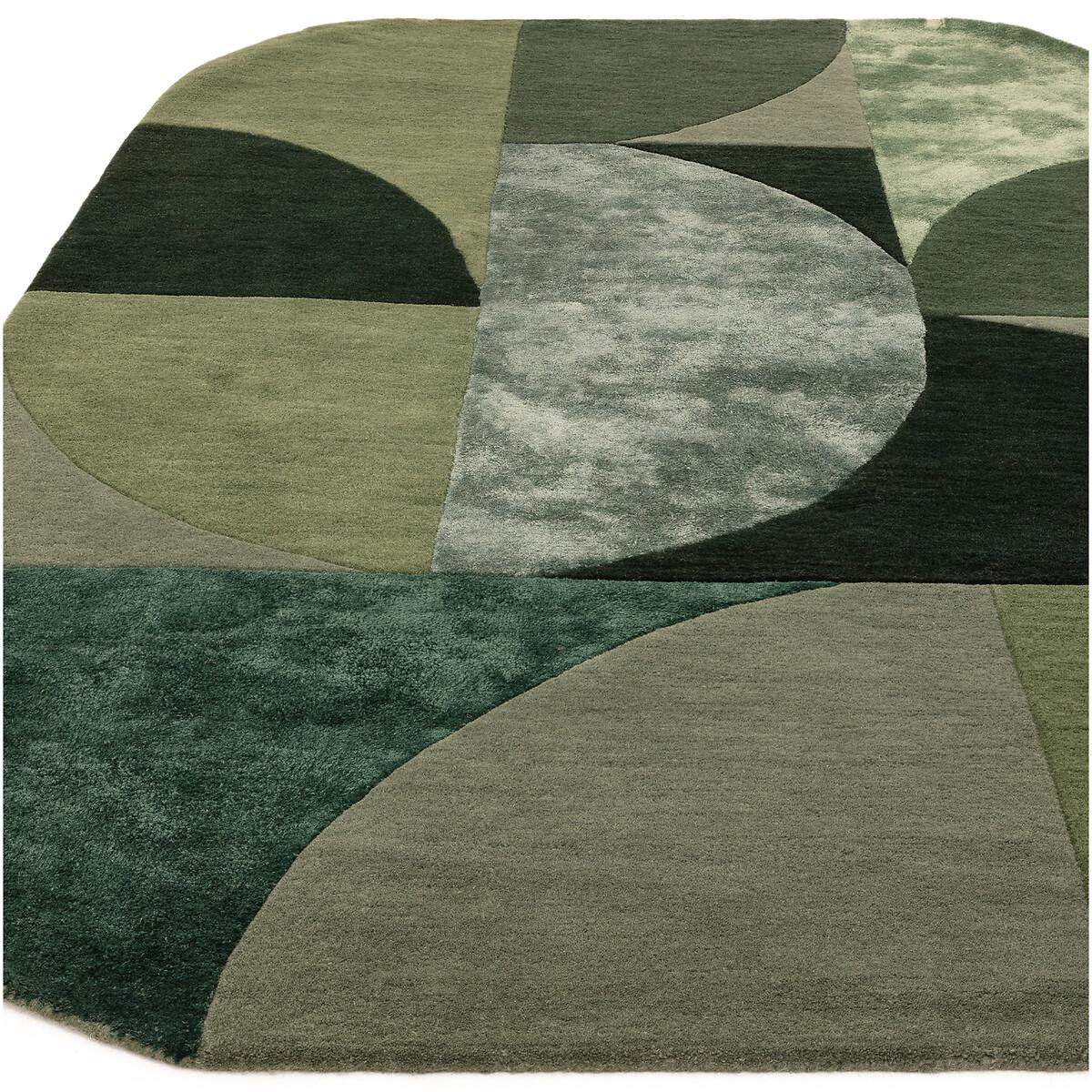 Oval Shapes Pattern Rug – image 3
