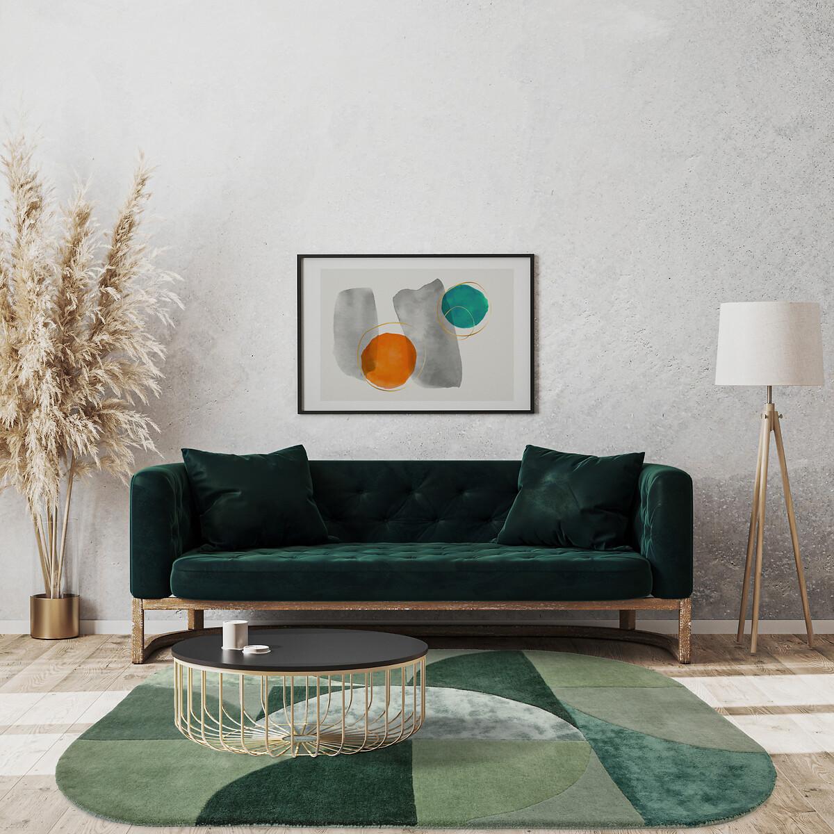 Oval Shapes Pattern Rug – image 1
