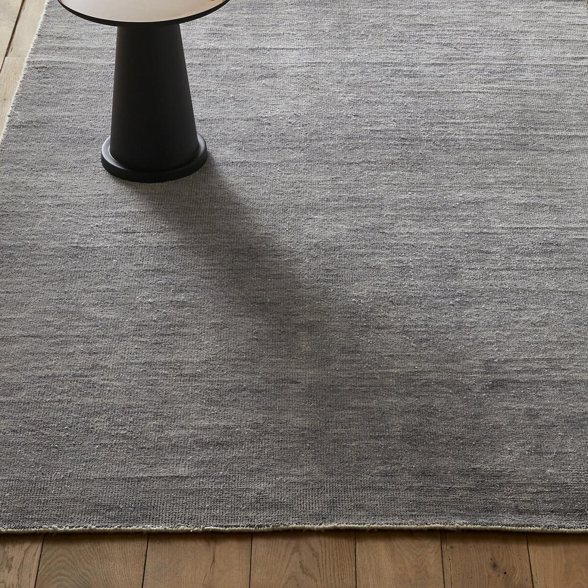 Hana Used-Effect Heather Viscose Rug – image 2