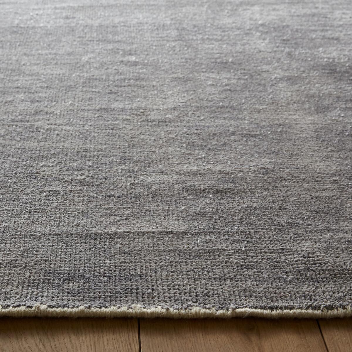 Hana Used-Effect Heather Viscose Rug – image 3
