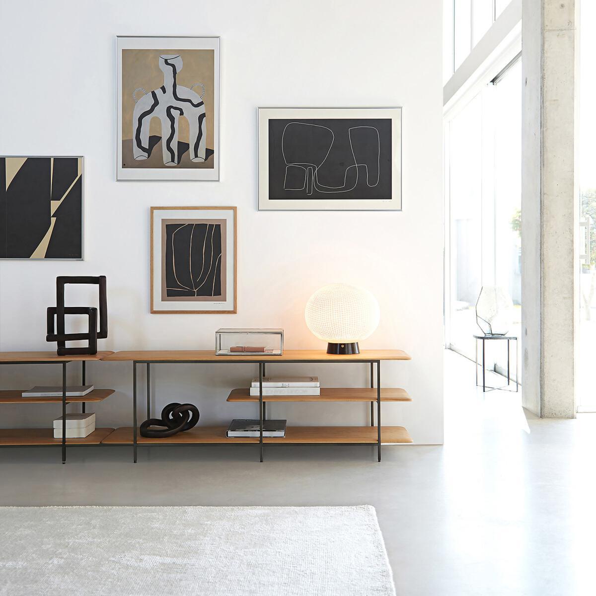 Hana Used-Effect Heather Viscose Rug – image 8