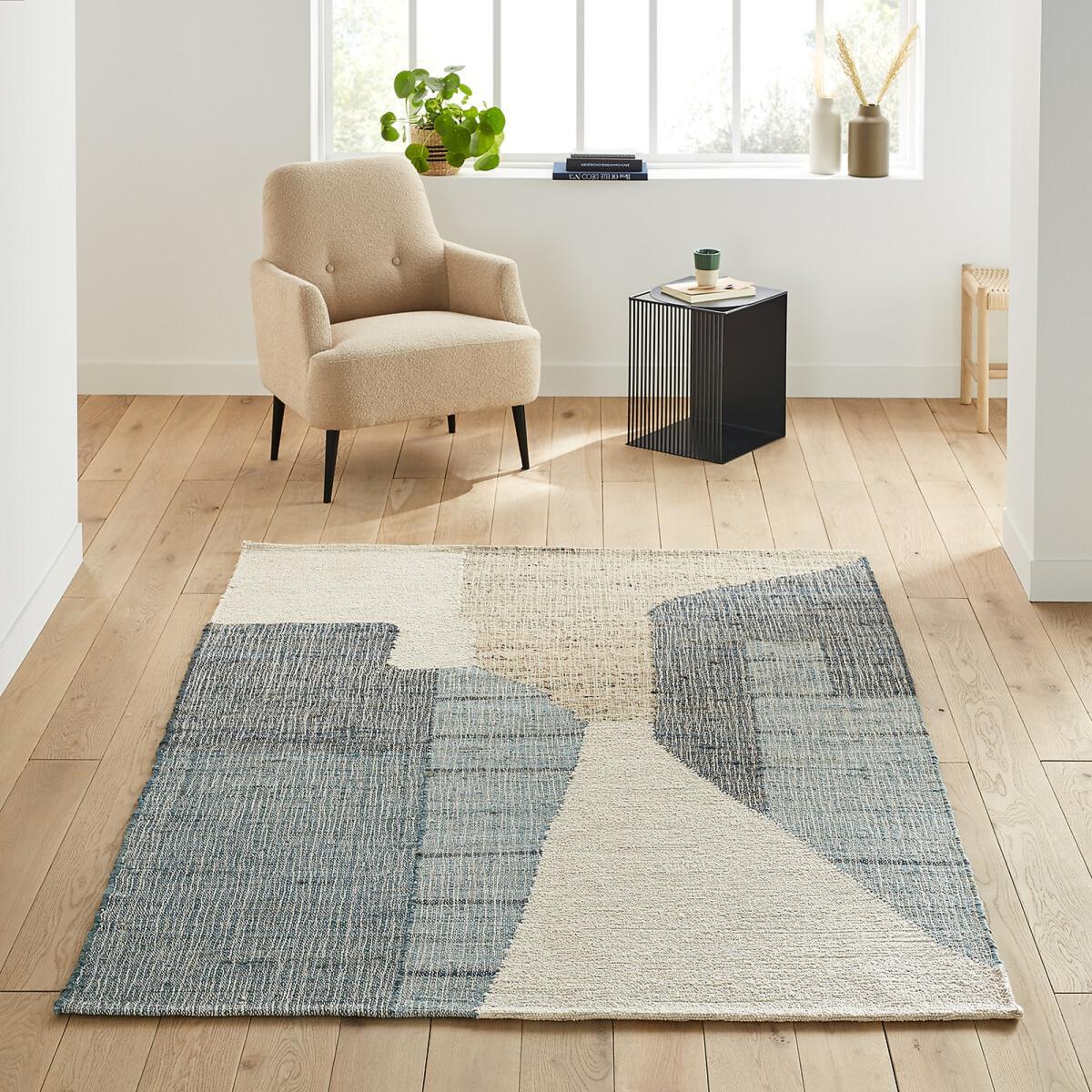 Baga Jute & Cotton Rug – image 1