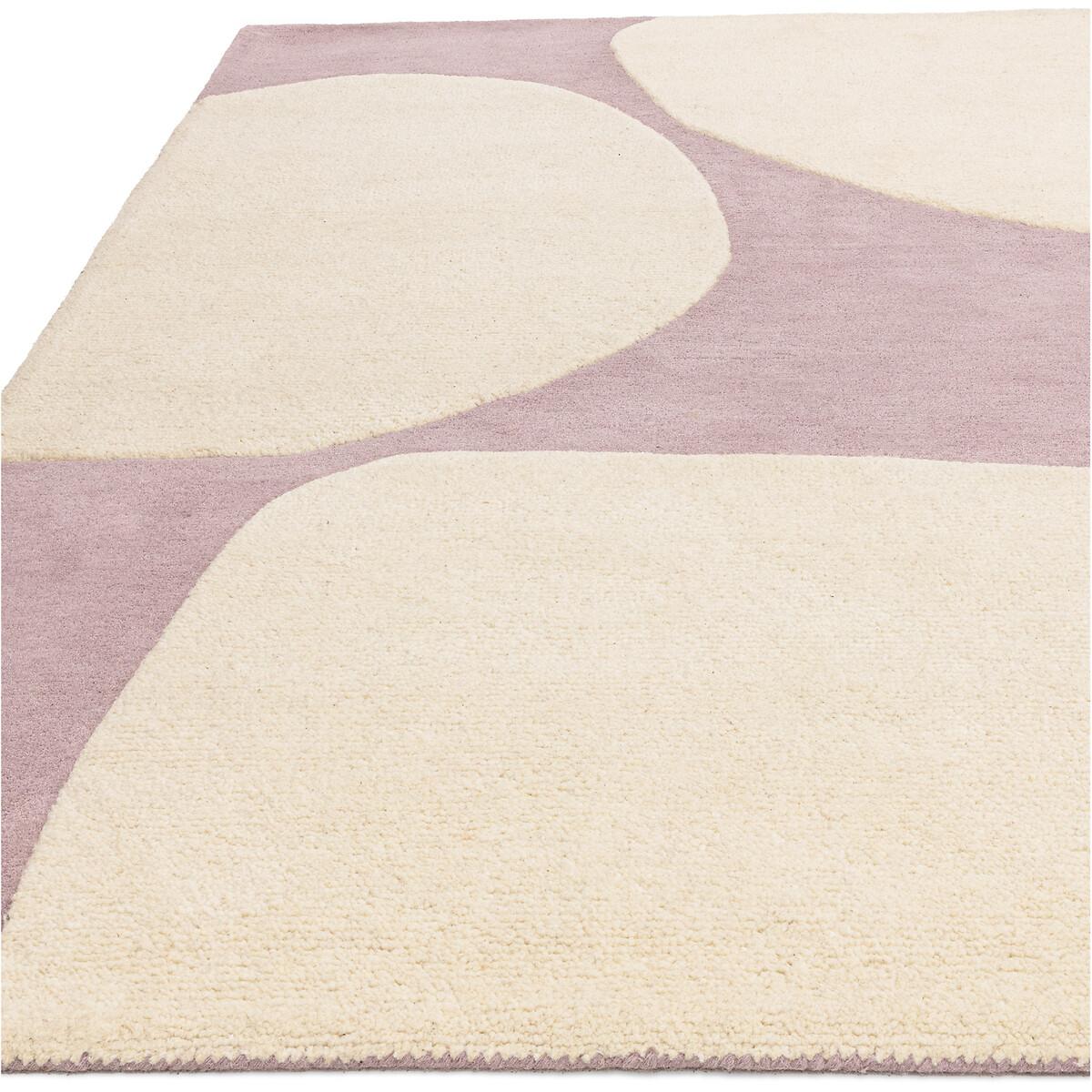 Abstract Pebble Pattern Rug in 100% Wool – image 3
