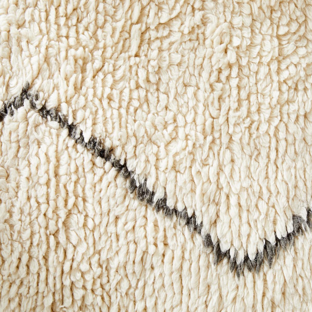 Nyborg Berber-Style Fringed Wool Rug – image 5