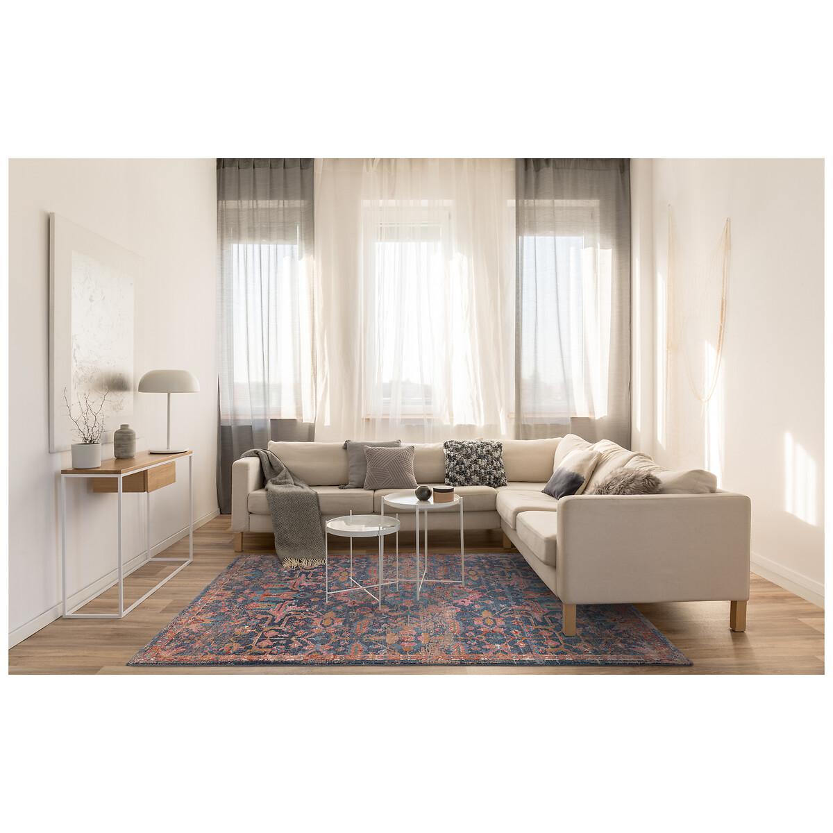 Antique Jewel Tone Persian Style Rug – image 7