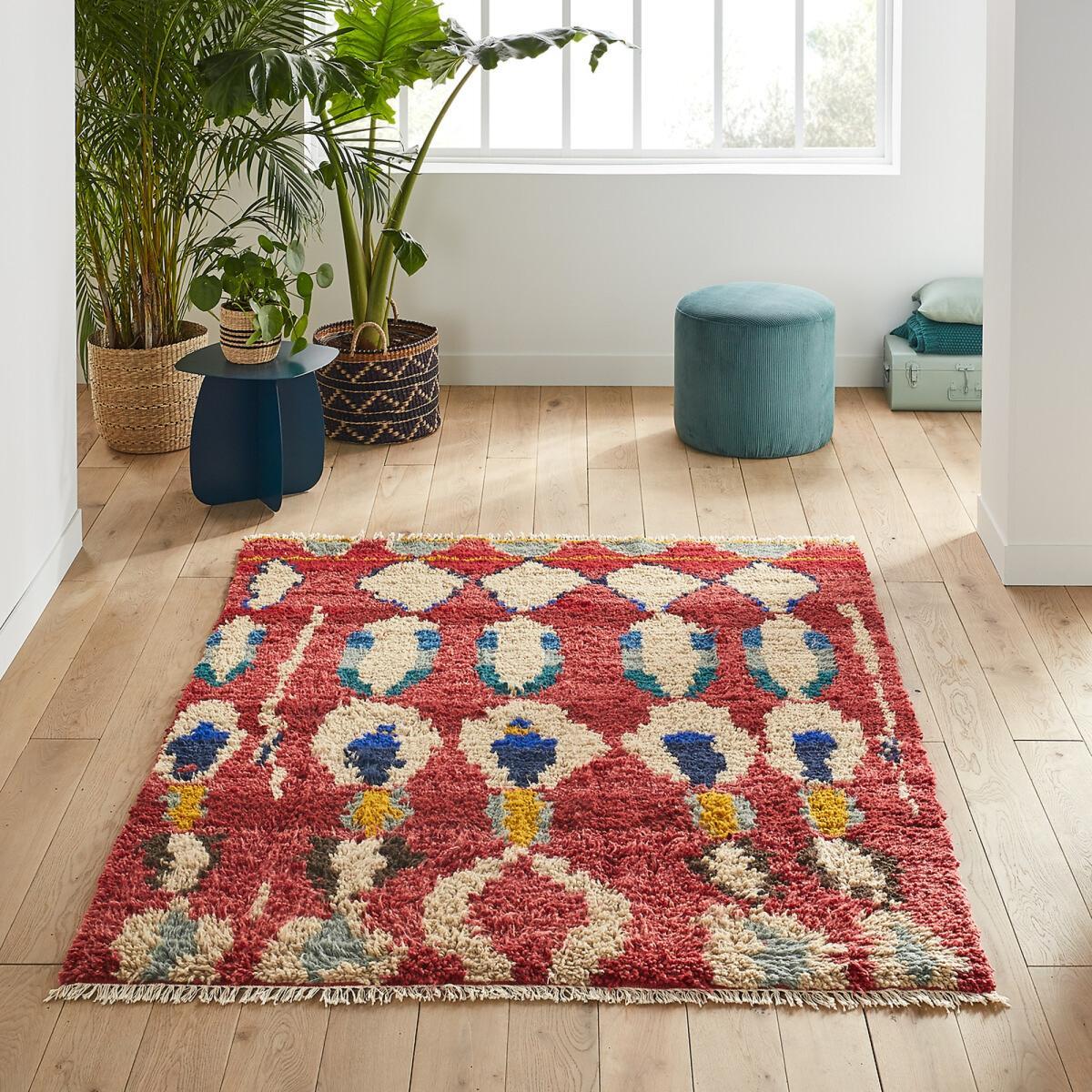 Shiva Berber-Style Coloured Rug – image 1