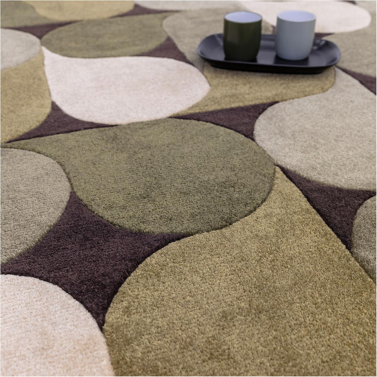 Recycled Hand Tufted Pattern Rug – image 6