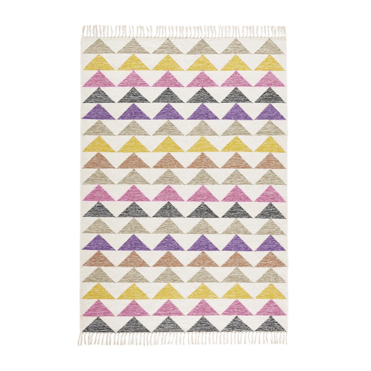 Vinity Geometric Kilim Wool Rug – image 2