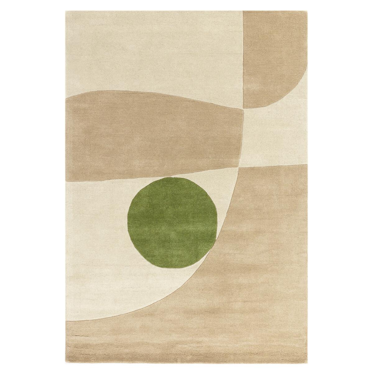 Bold Abstract Rug in 100% Wool – image 2