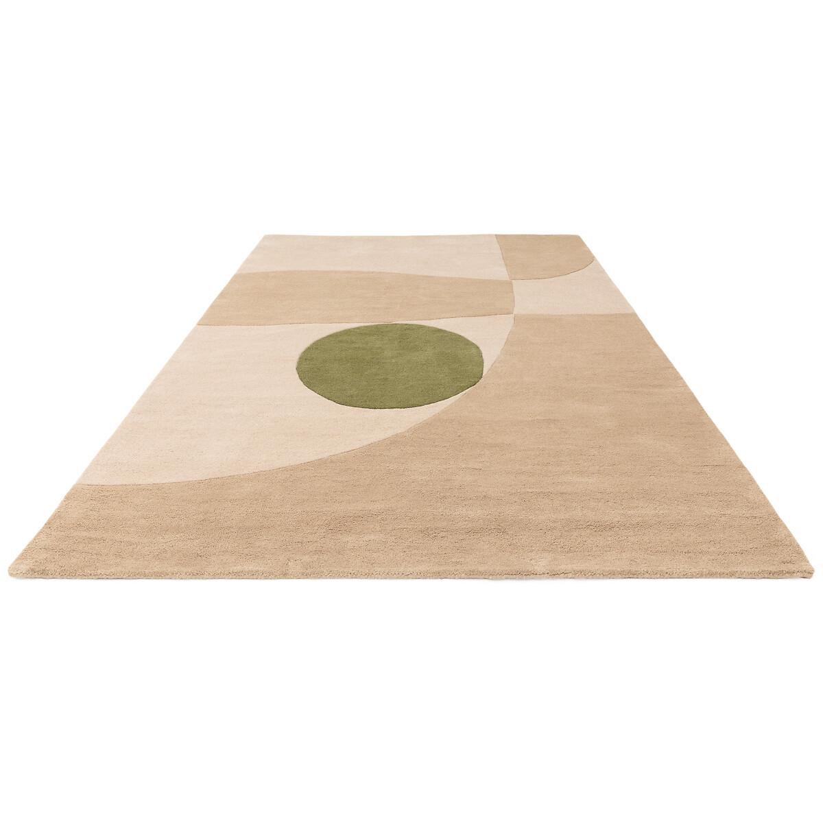 Bold Abstract Rug in 100% Wool – image 3