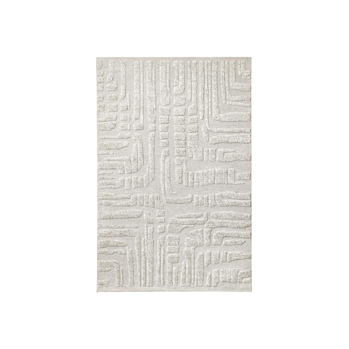 Noeh Striped Wool Mix Rug – image 1