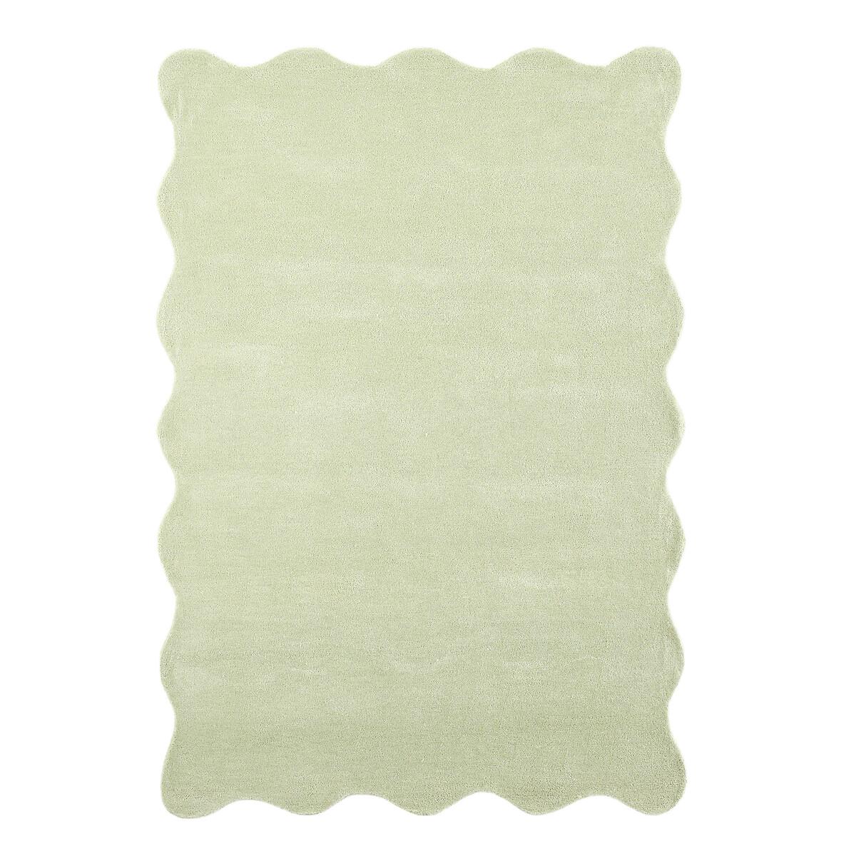 Scalero Scalloped 100% Wool Rug – image 4