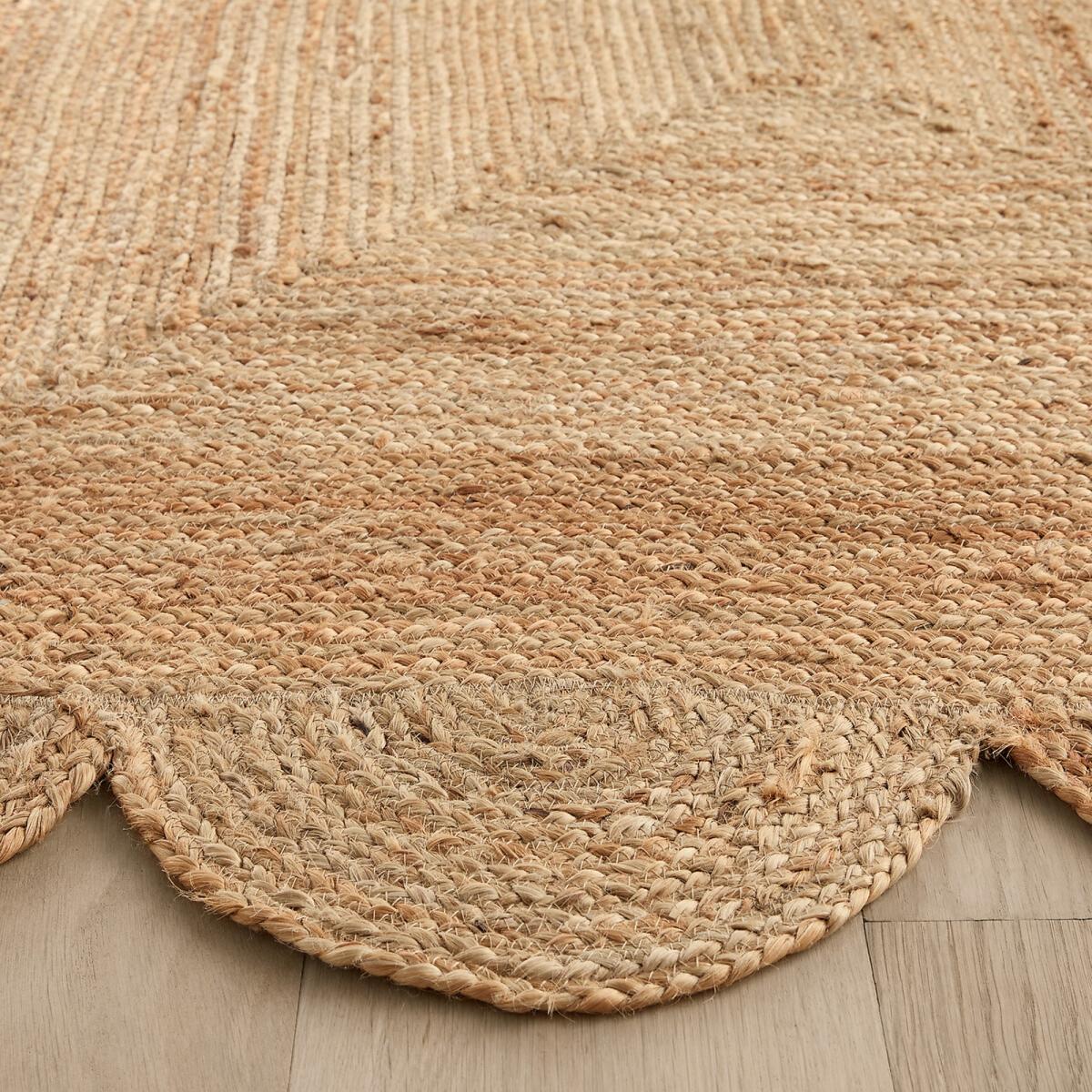 Hempy Hand Woven Rectangular 100% Jute Rug – image 2