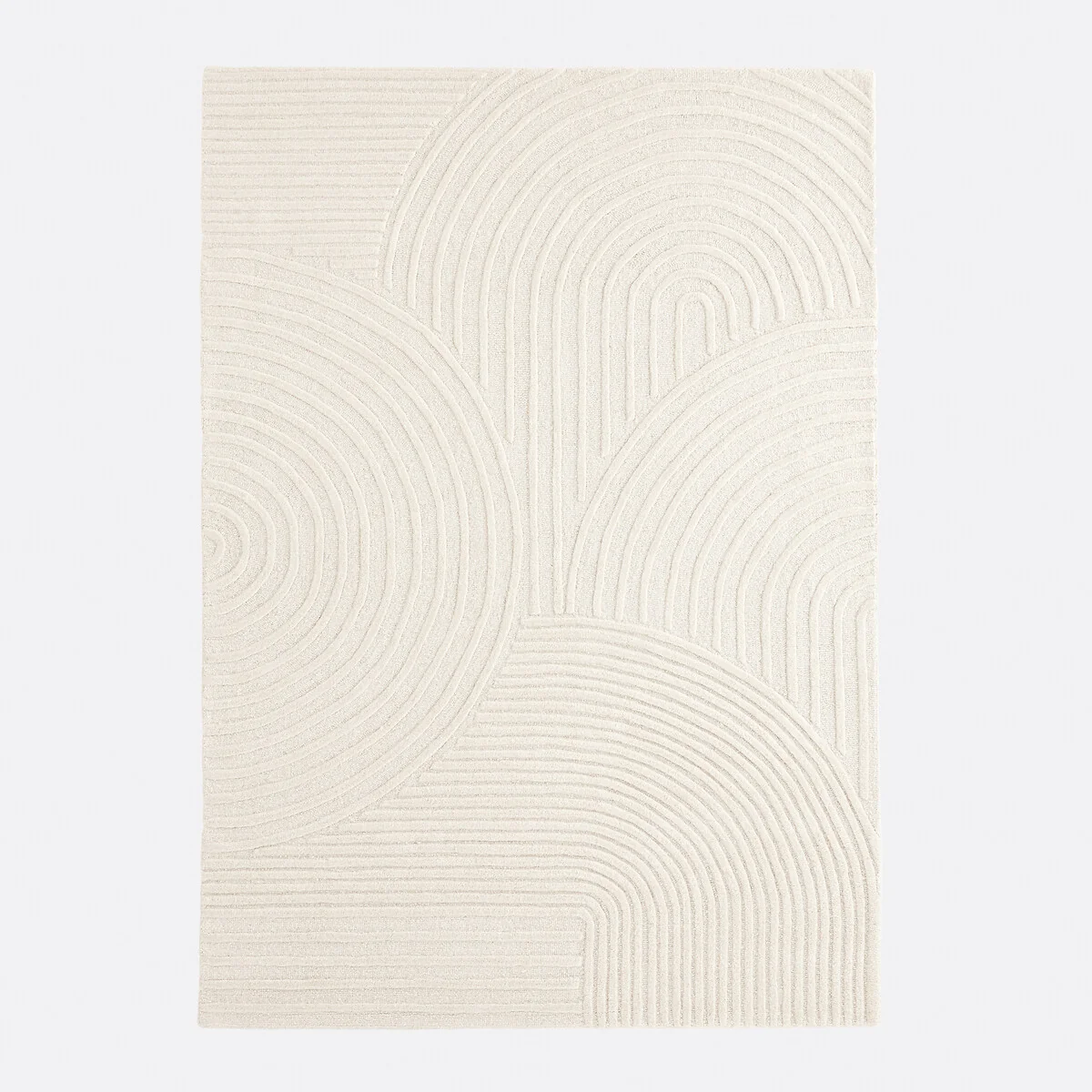 Melko 100% Wool Graphic Print Rug – image 2