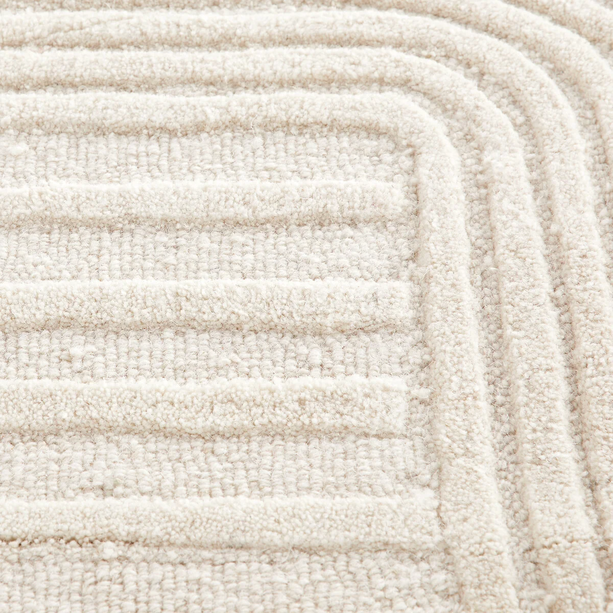 Melko 100% Wool Graphic Print Rug – image 4