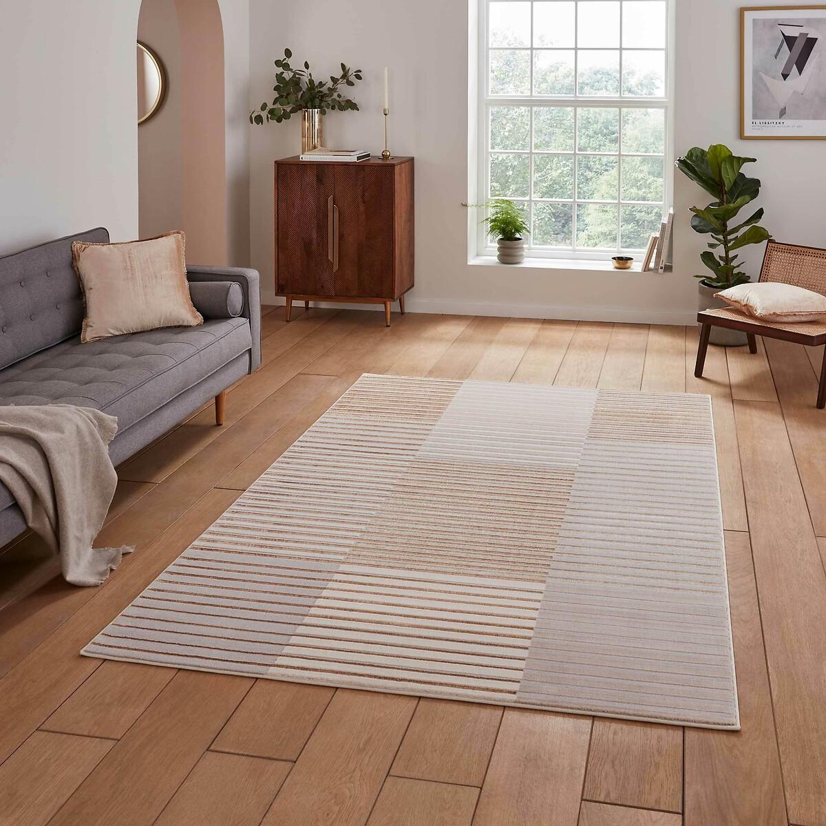 Ombre Striped Patterned Rug – image 1