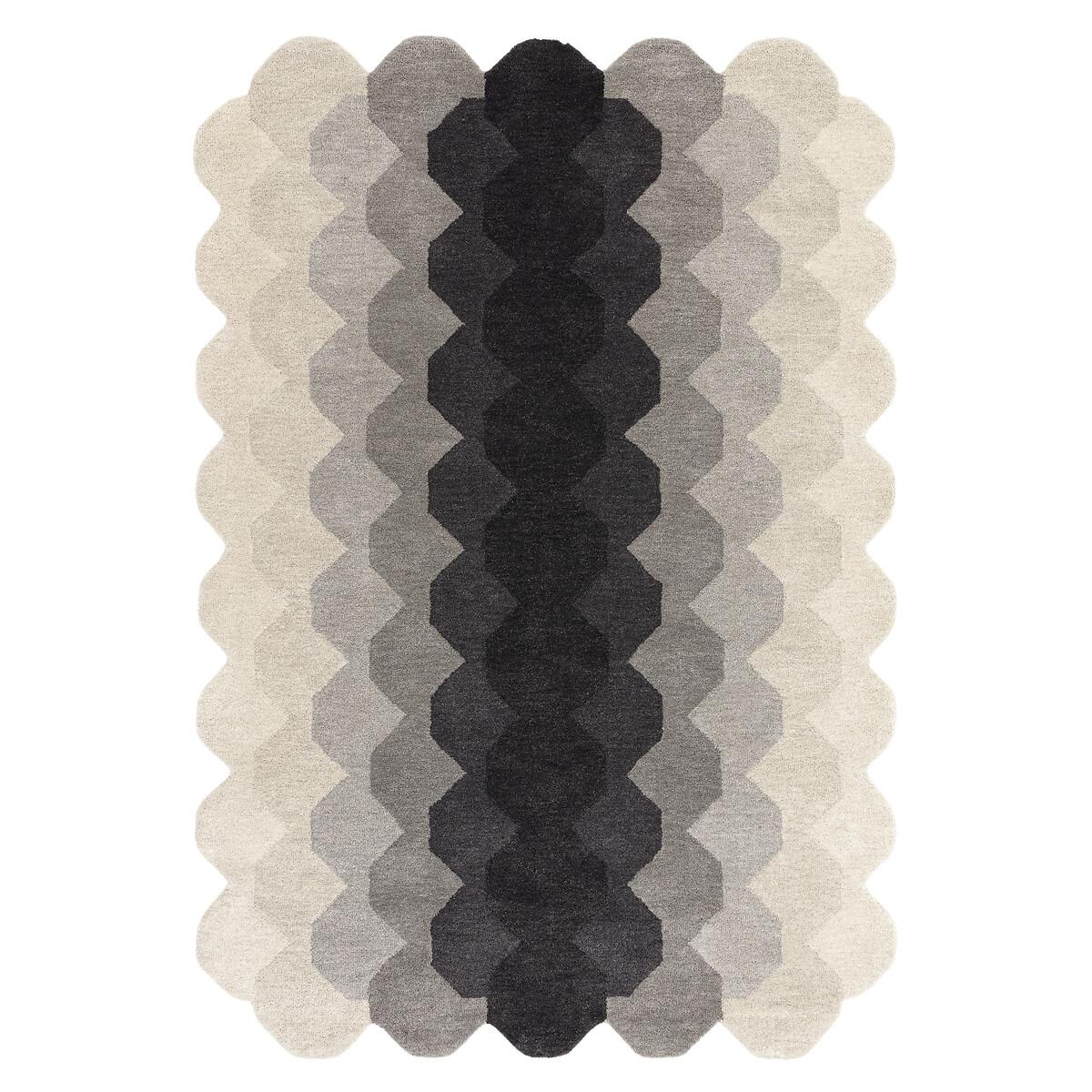 Gradient Pattern Hand Tufted Rug in 100% Wool – image 2