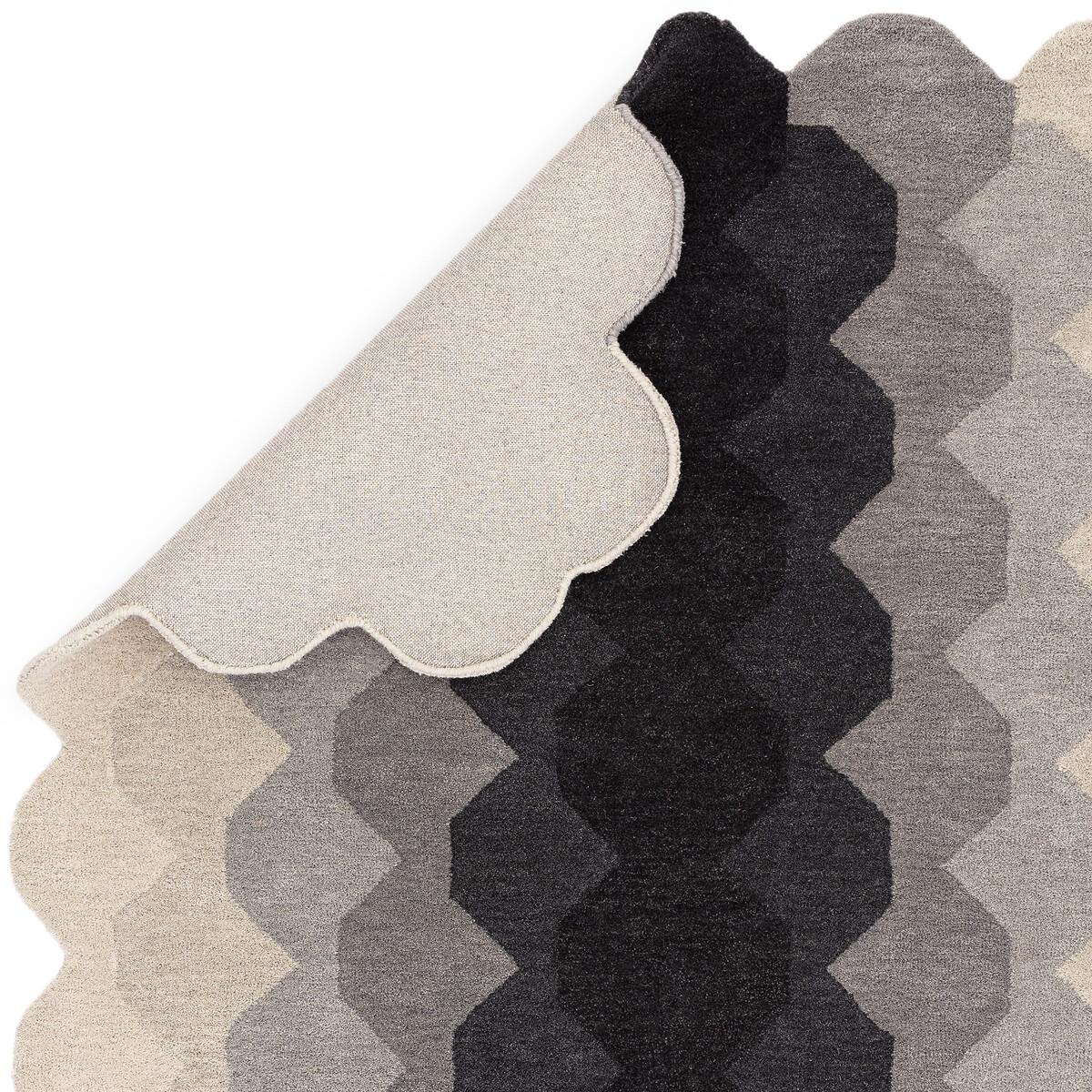 Gradient Pattern Hand Tufted Rug in 100% Wool – image 5