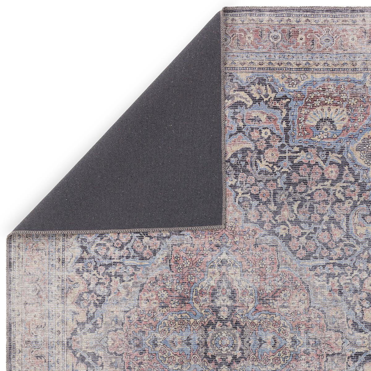 Delicate Vintage Style Flatweave Rug – image 4