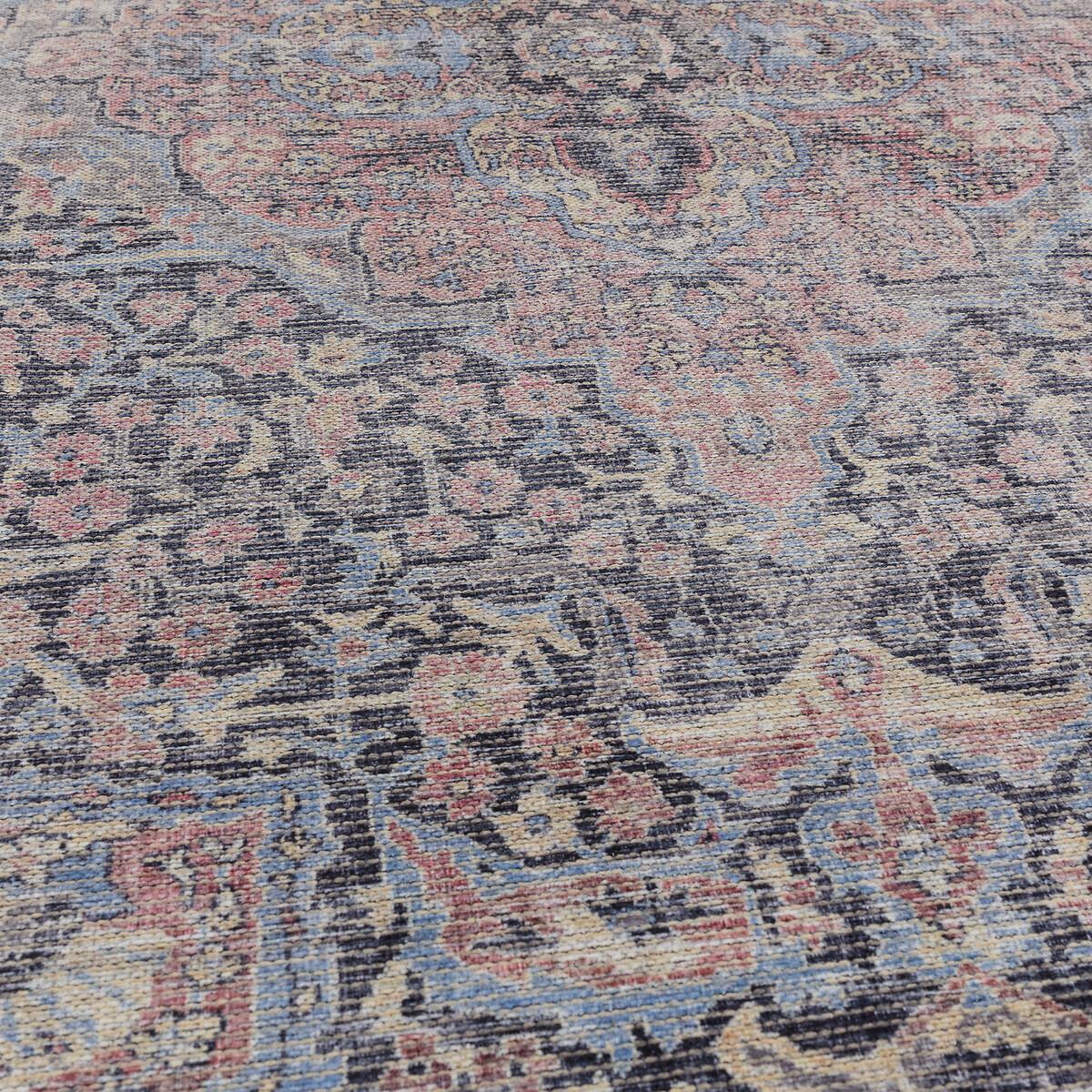 Delicate Vintage Style Flatweave Rug – image 5