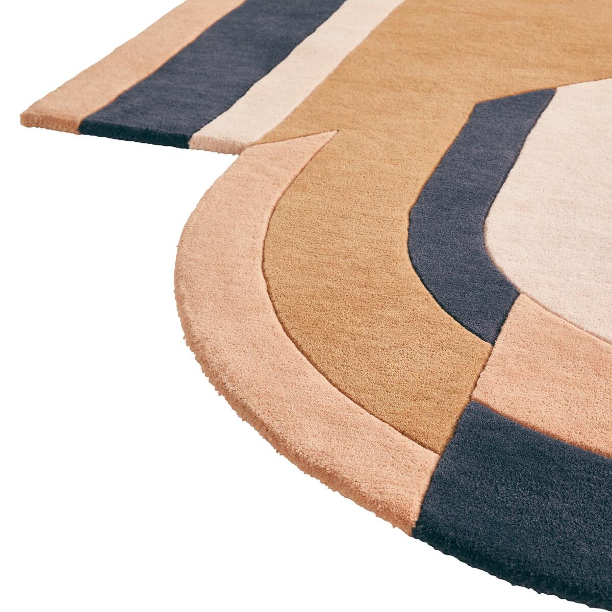 Prospera Asymmetric Wool Rug – image 3