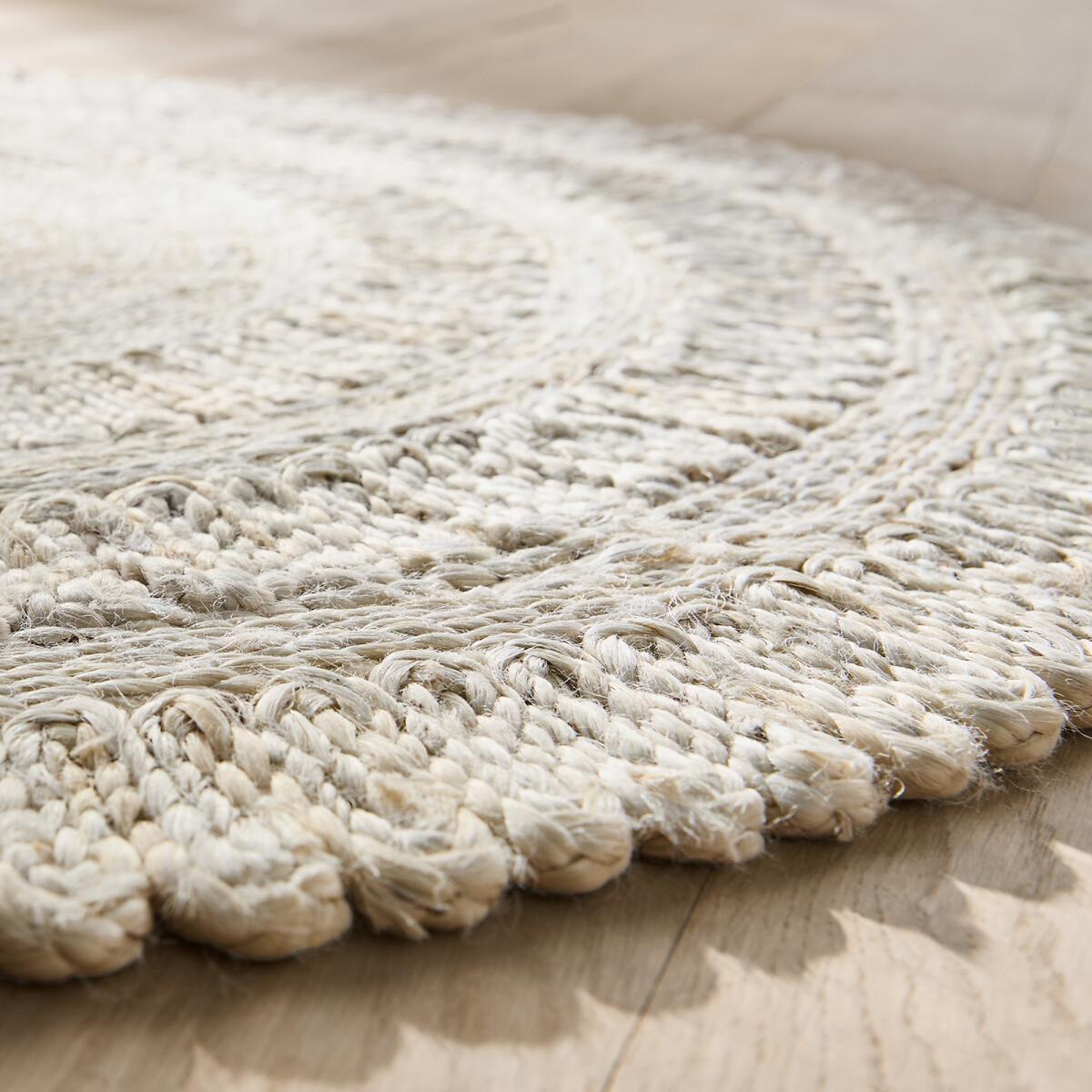 Deepti Hand Woven 120cm Diameter Jute Rug – image 3