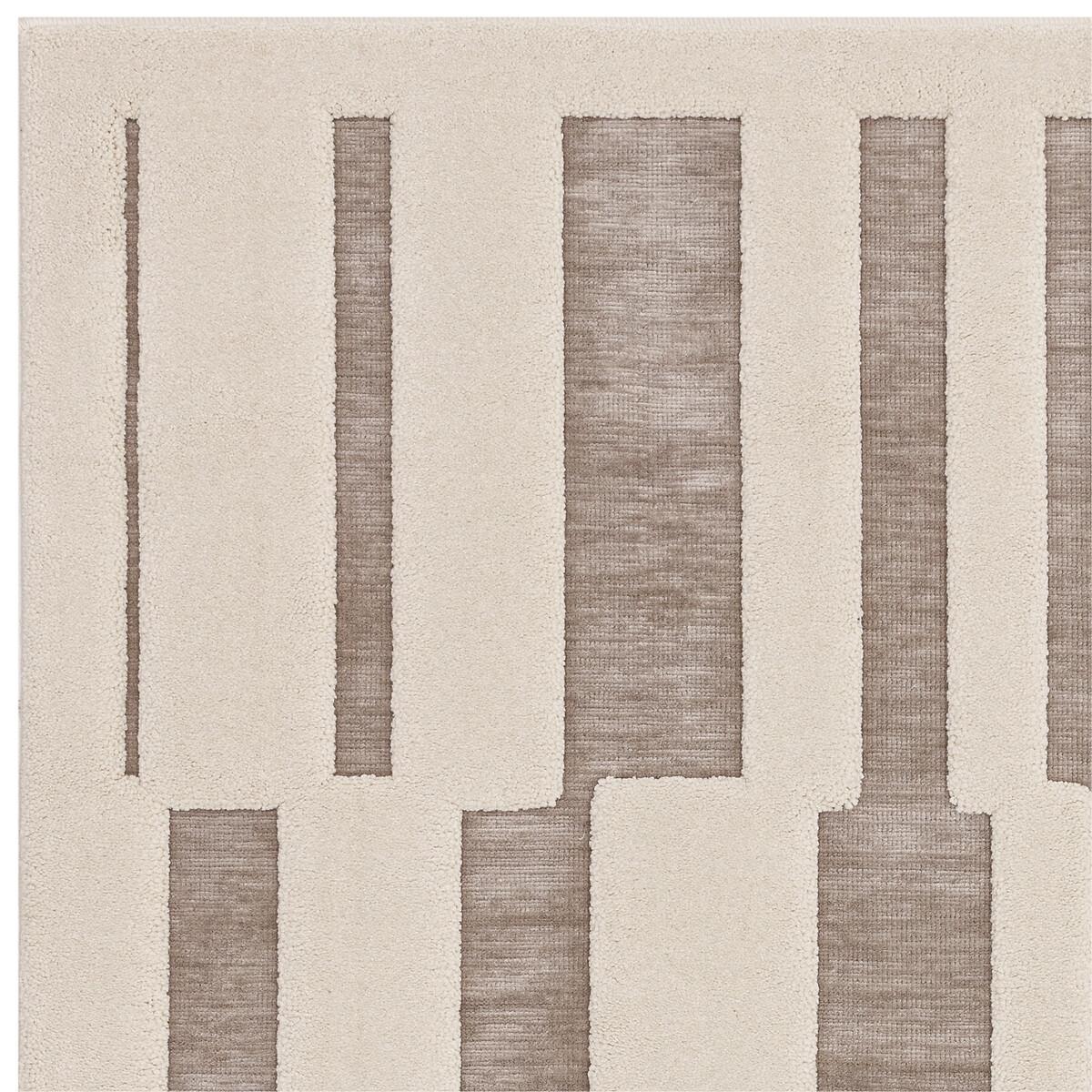 Scandi Ivory Tile Rug – image 4