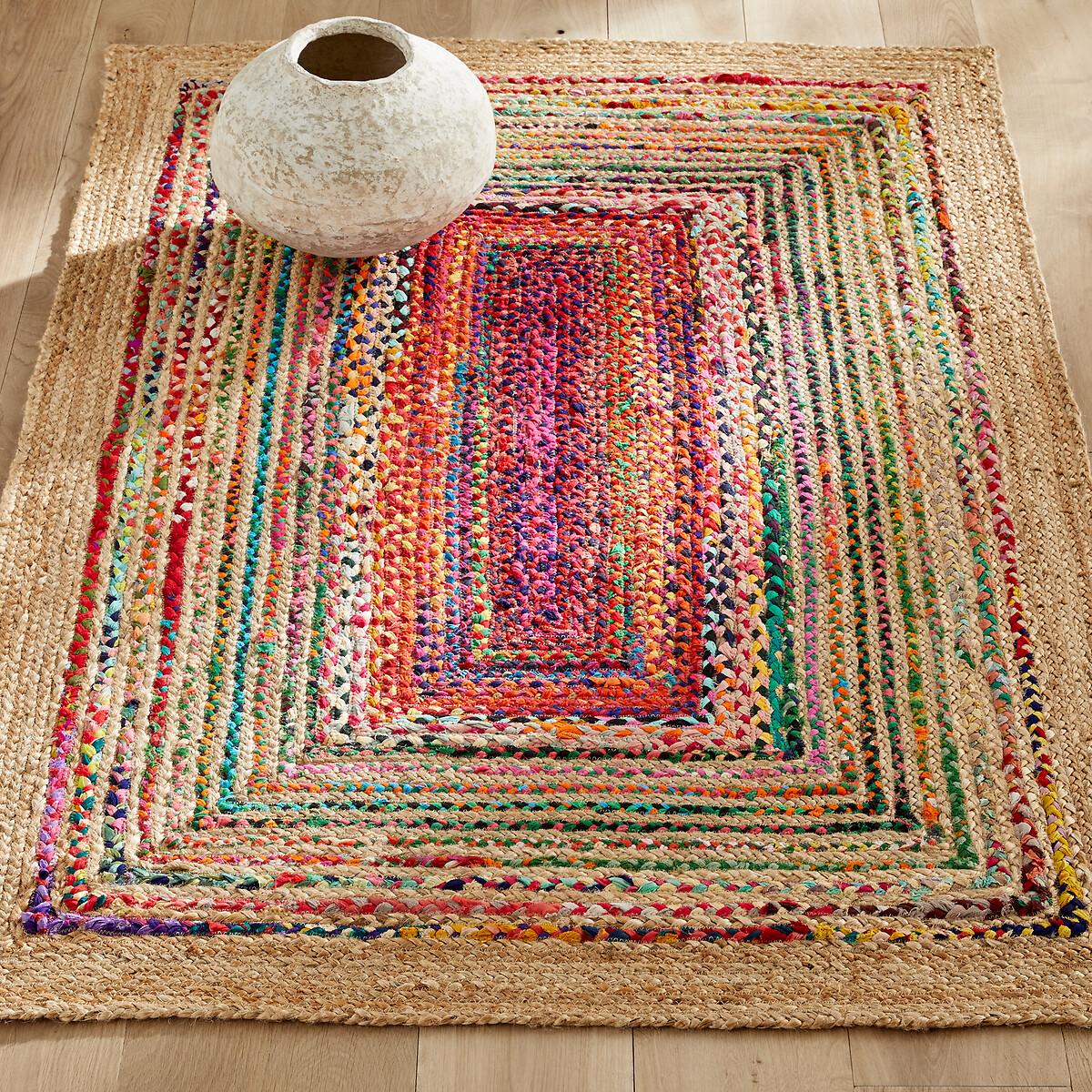 Jaco Jute and Recycled Cotton Rug – image 1