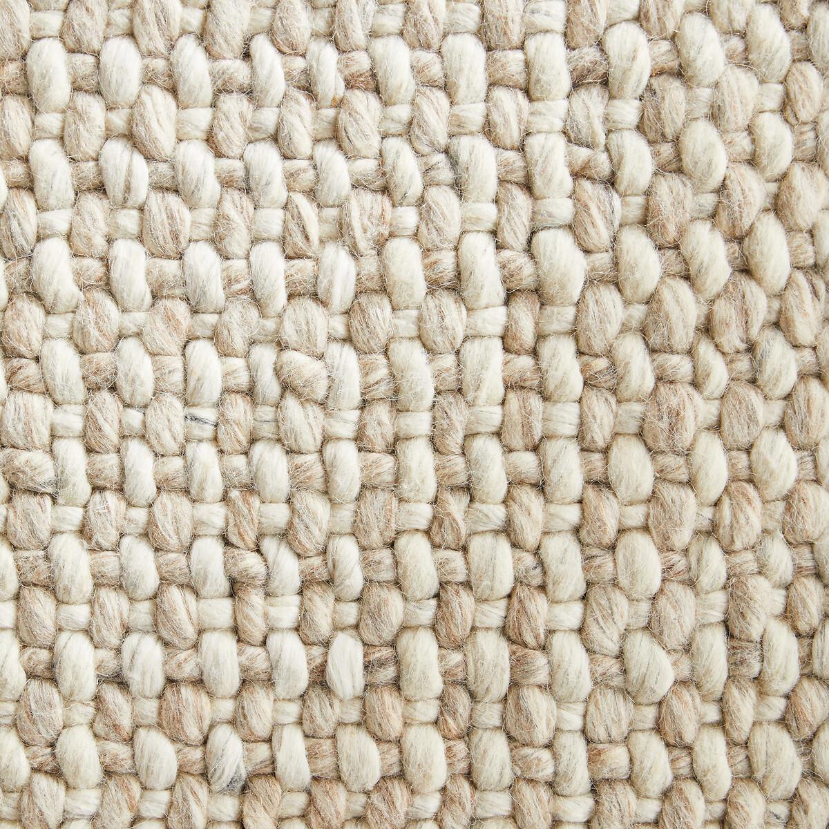 Nisha Handwoven Thick 100% Wool Bedside Rug – image 5
