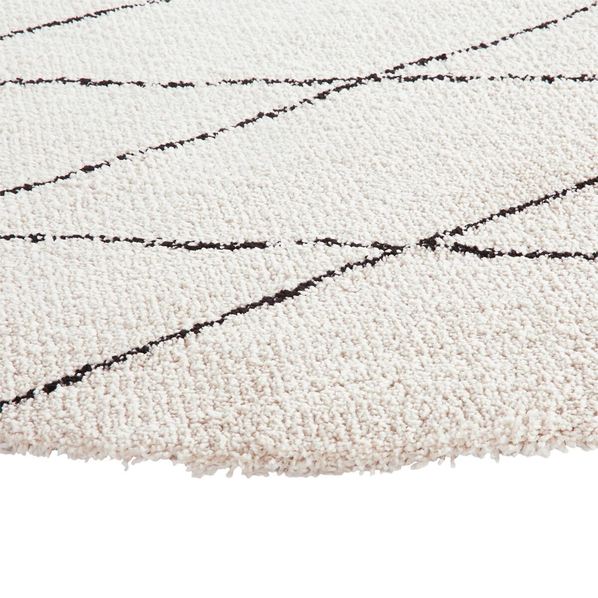 Fatouh Round Berber-Style Rug – image 3