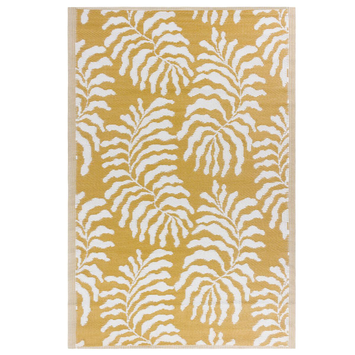 Natural Leaf Reversible Woven Jacquard 100% Recycled Indoor/Outdoor Rug – image 3