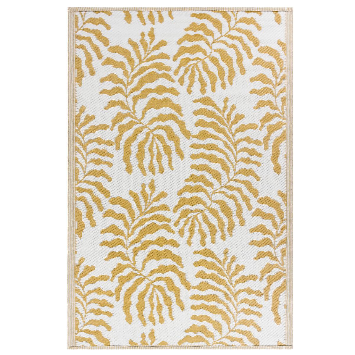 Natural Leaf Reversible Woven Jacquard 100% Recycled Indoor/Outdoor Rug – image 4