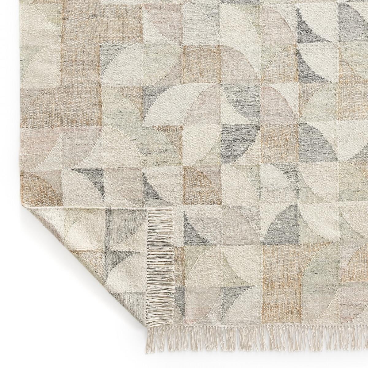 Bazyli Jute and Cotton Rug in Pastel Colours – image 3