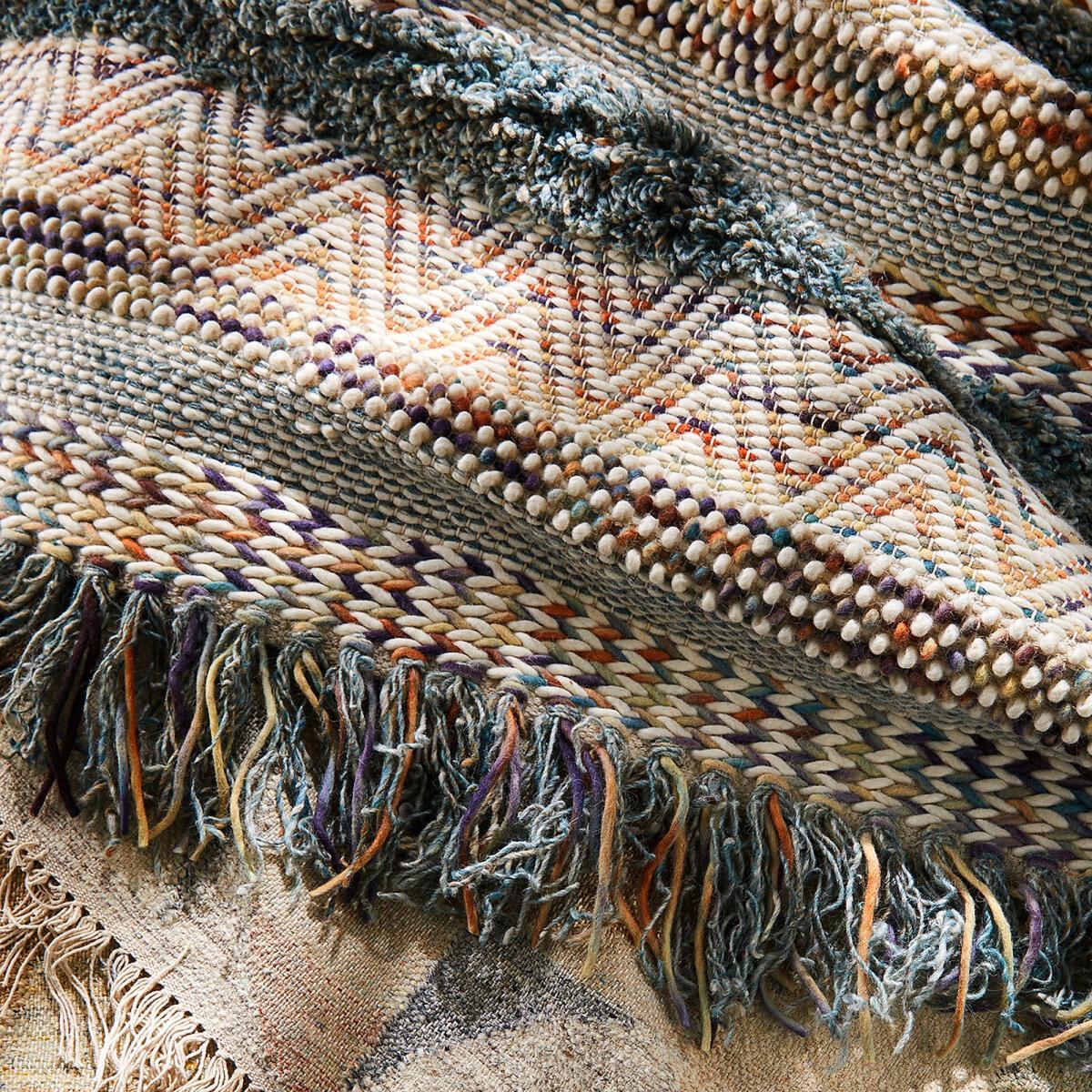 Bazyli Jute and Cotton Rug in Pastel Colours – image 5
