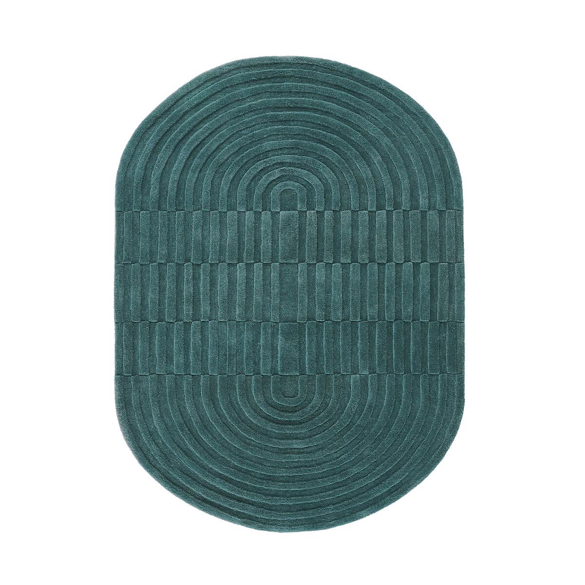 Malko Oval Wool Rug – image 2