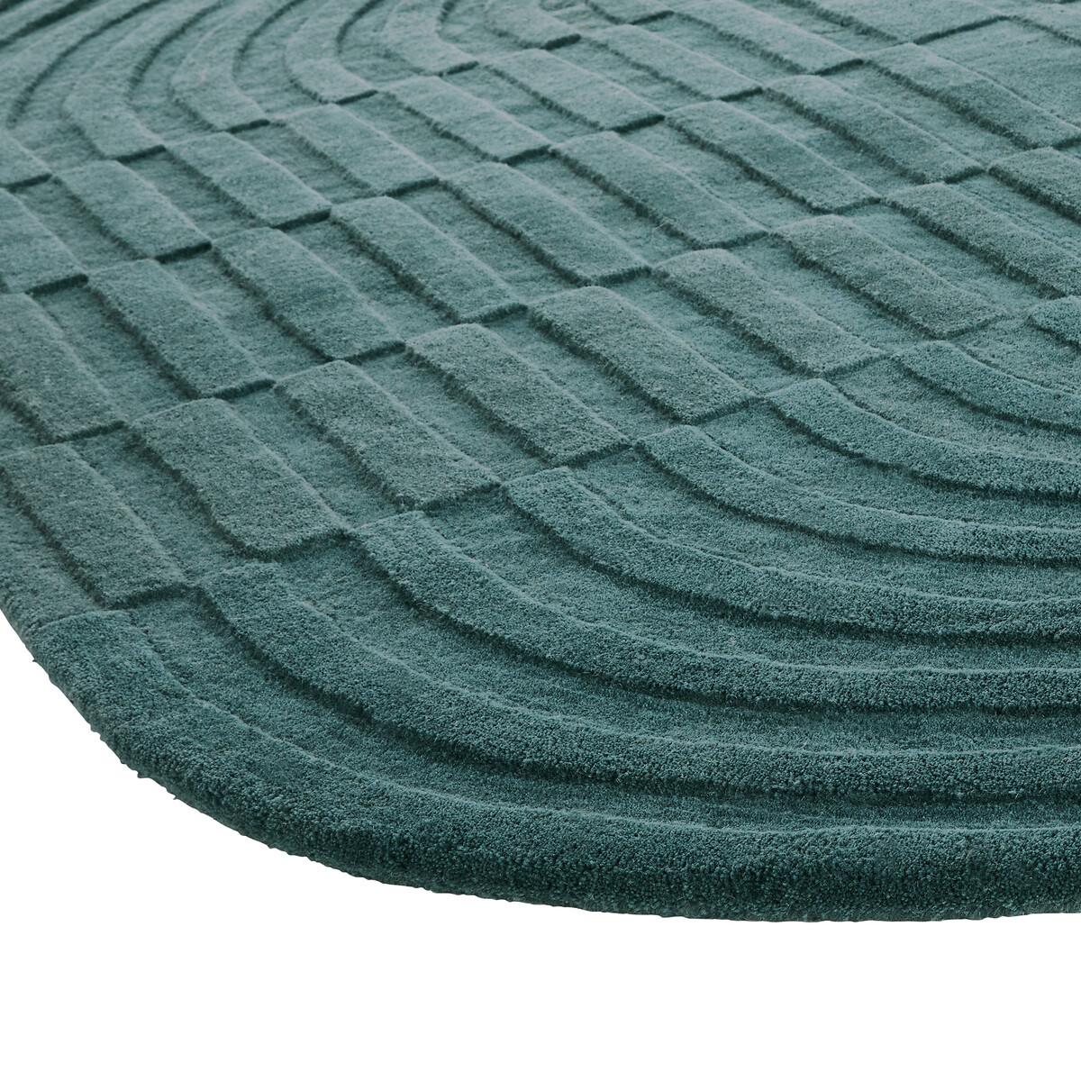 Malko Oval Wool Rug – image 3