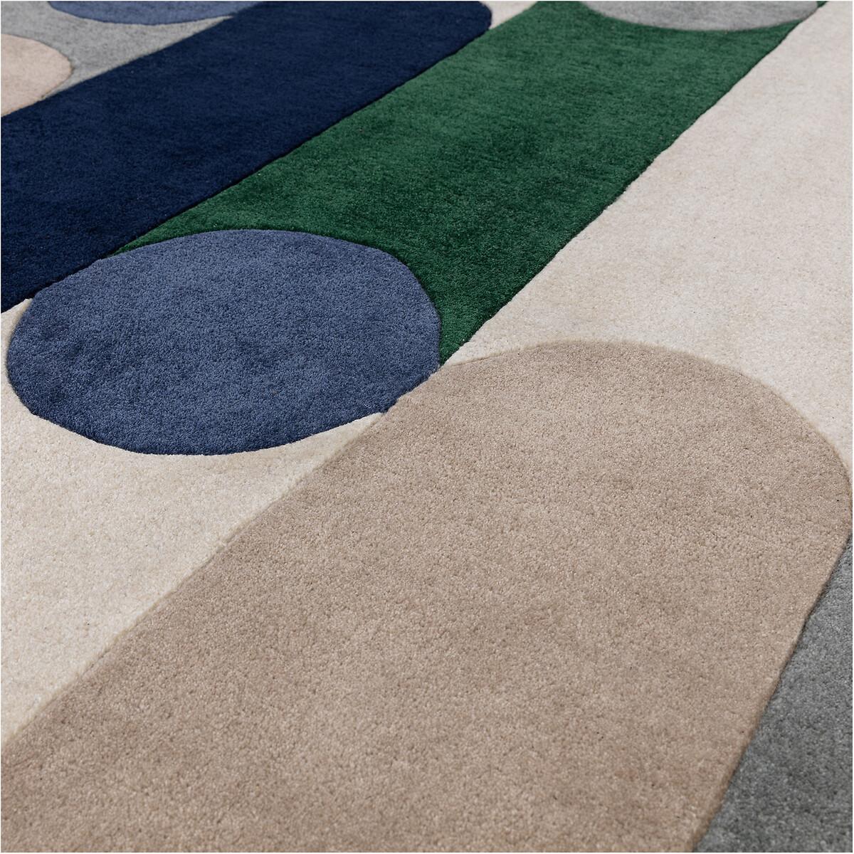 Recycled Retro Inspired Pattern Rug – image 5
