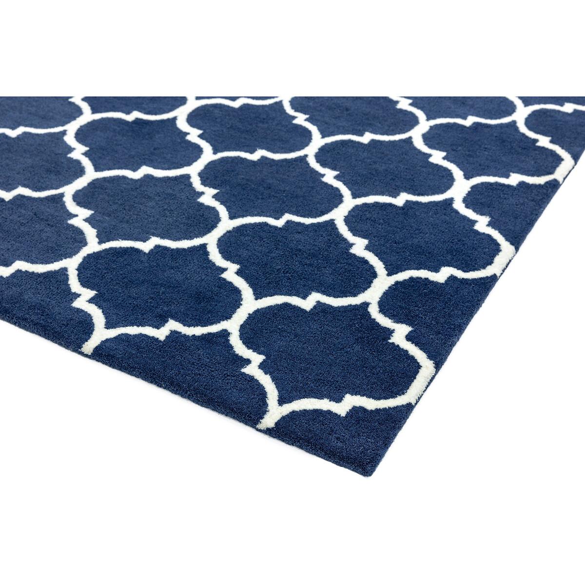 Ogee Hand Tufted Trellis Patterned Rug in 100% Wool – image 3