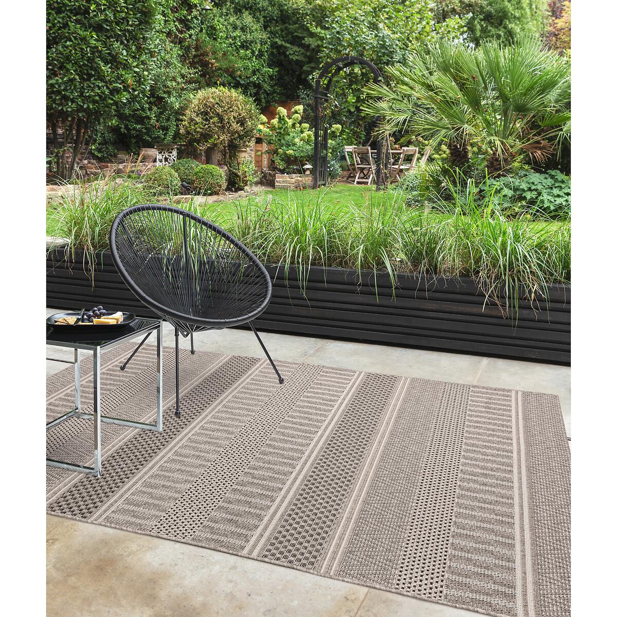 Stripe Patterned Indoor/Outdoor Rug – image 6