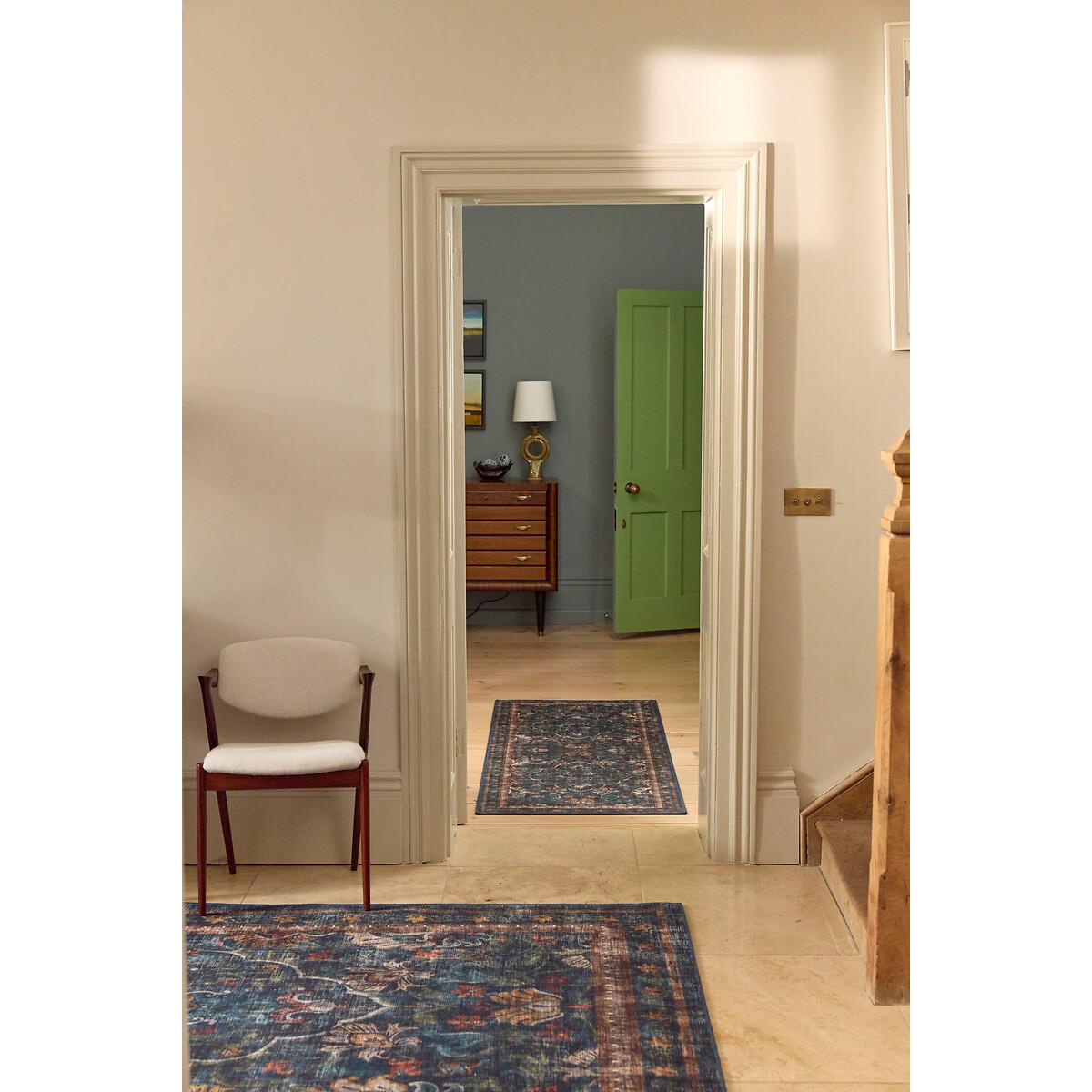 Midnight Paisley Eco-Washable Runner Rug – image 7